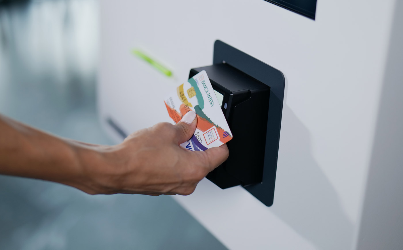 Self-ordering kiosk für Bestellung mit pos terminal