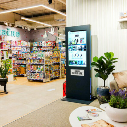 Hola interaktiver Kiosk